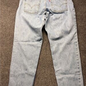 Vintage 2005 Levi’s 550 Women’s Relaxed + Tapered Mom Jeans Medium Wash Size 14L